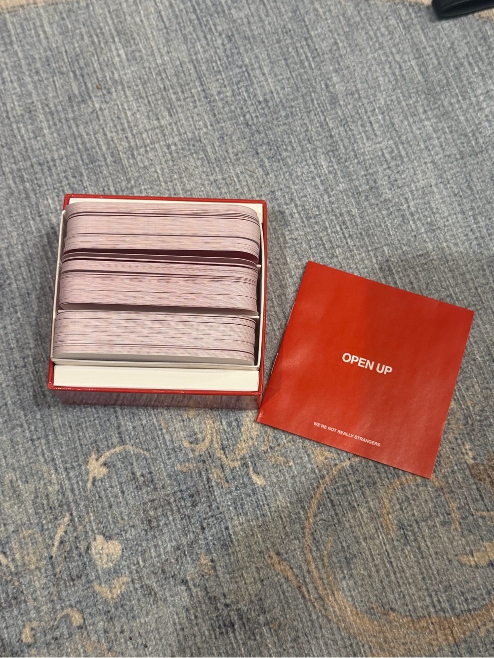 We’re not really strangers card game couples edition